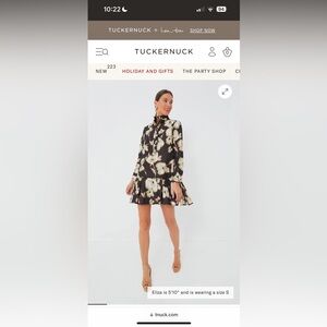 Tuckernuck Dappled Hollyhock Tate Dress